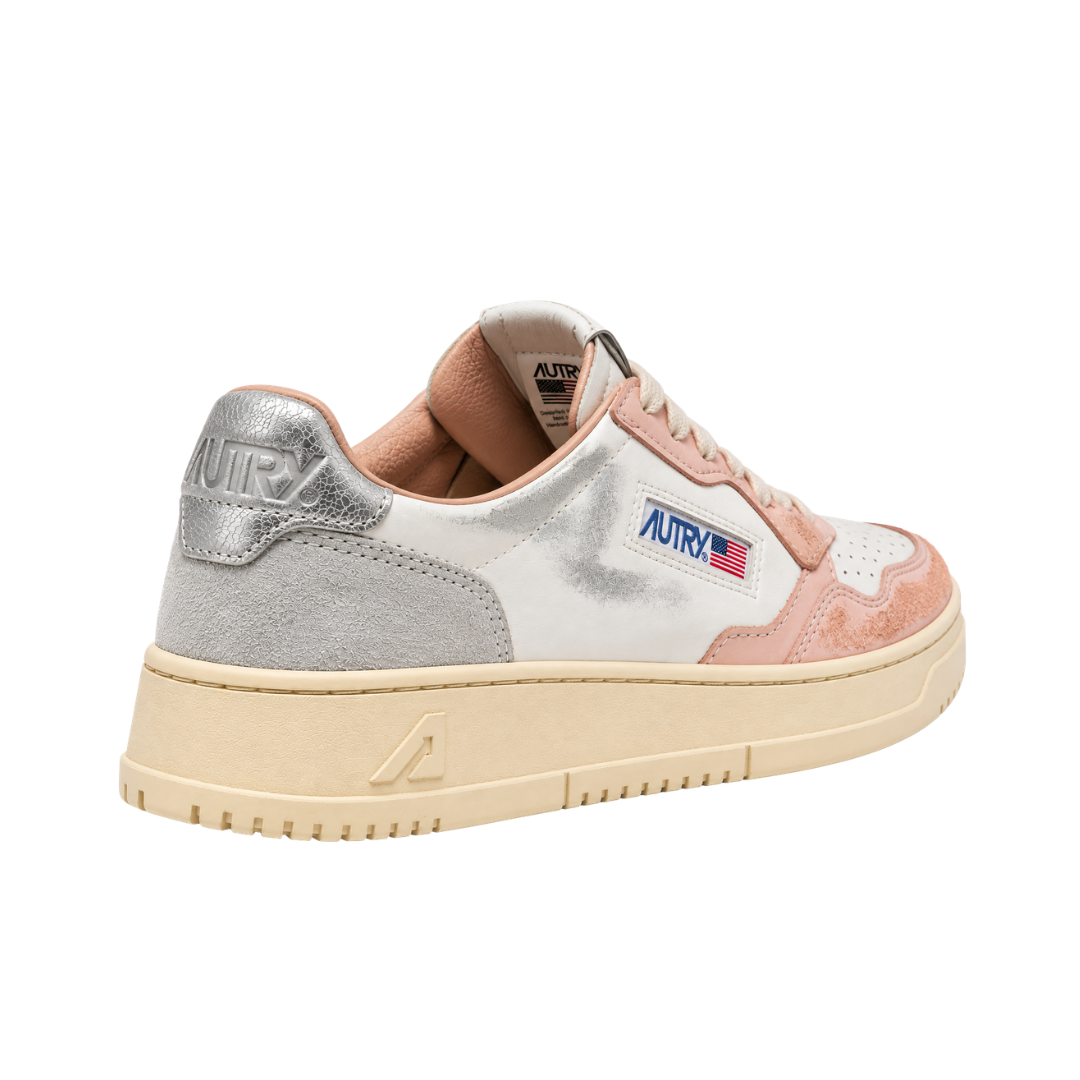 Autry Super Vintage Low Bianco / Rosa