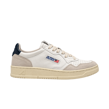 Autry Medalist Low Bianco / Blu Navy