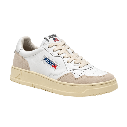 Autry Medalist Low Bianco / Beige