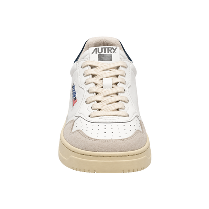 Autry Medalist Low Bianco / Blu Navy