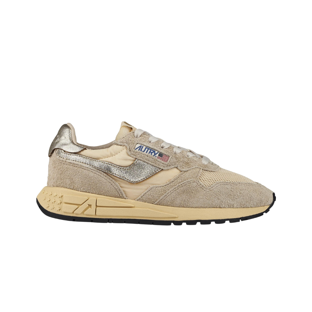 Autry Reelwind Low Beige / Argento