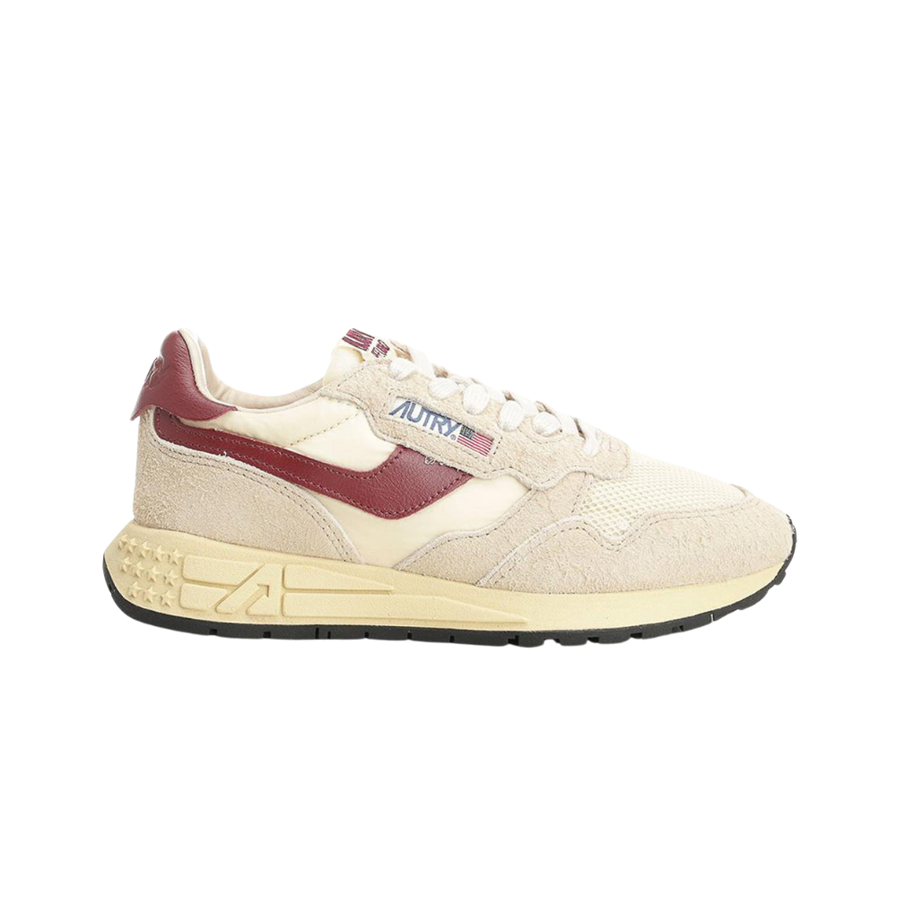 Autry Reelwind Low Beige / Bordeaux