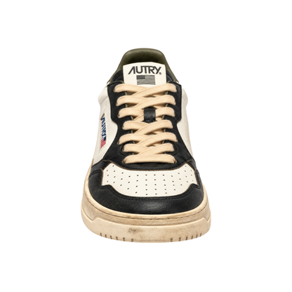 Autry Super Vintage Low Bianco / Nero / Oliva