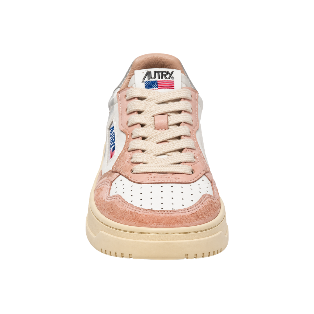 Autry Super Vintage Low Bianco / Rosa