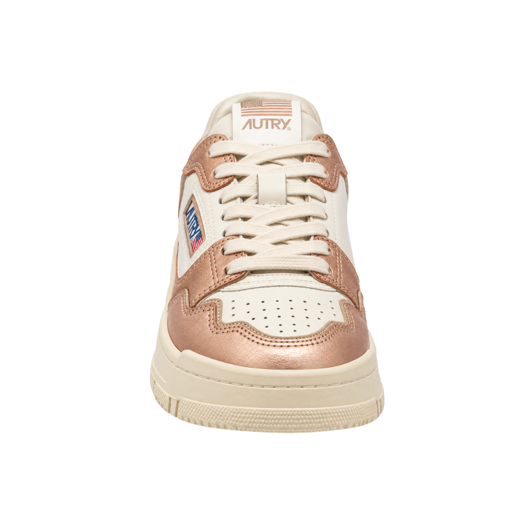 Autry CLC Low Bianco / Rosa Gold