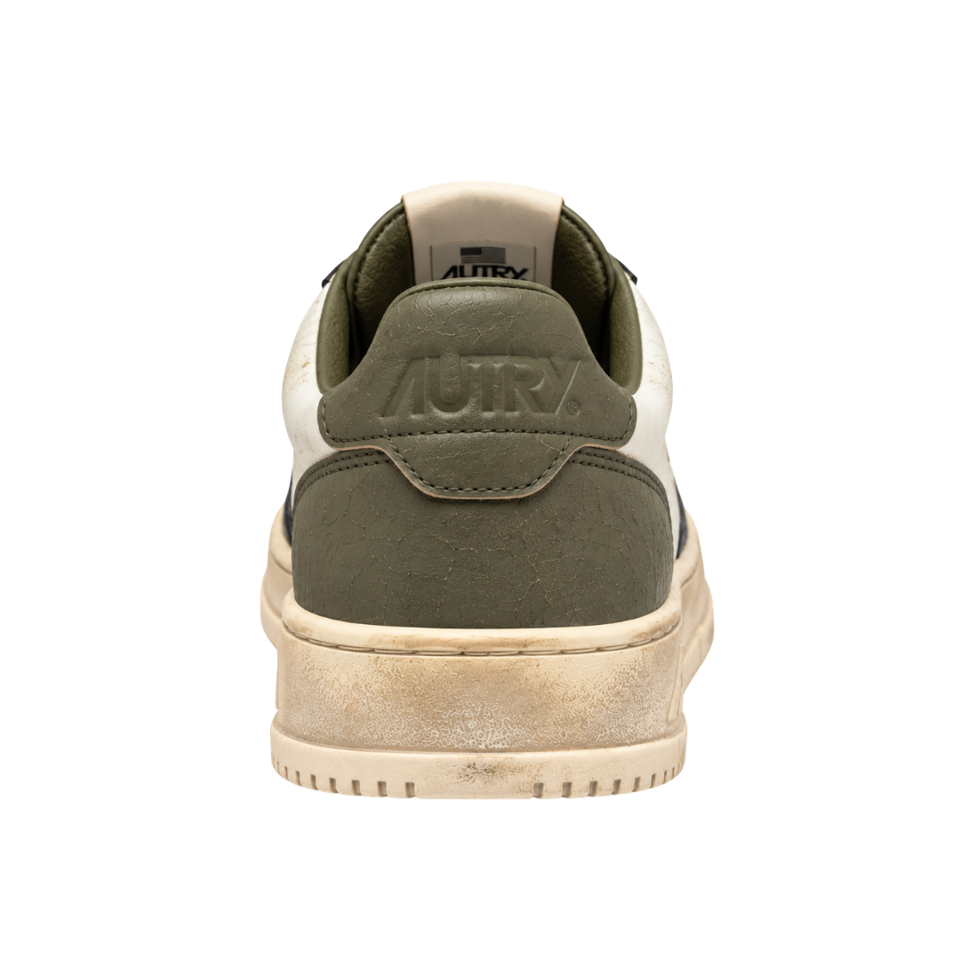 Autry Super Vintage Low Bianco / Nero / Oliva