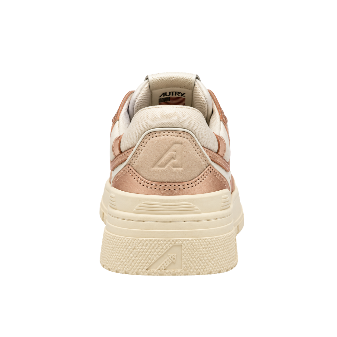 Autry CLC Low Bianco / Rosa Gold