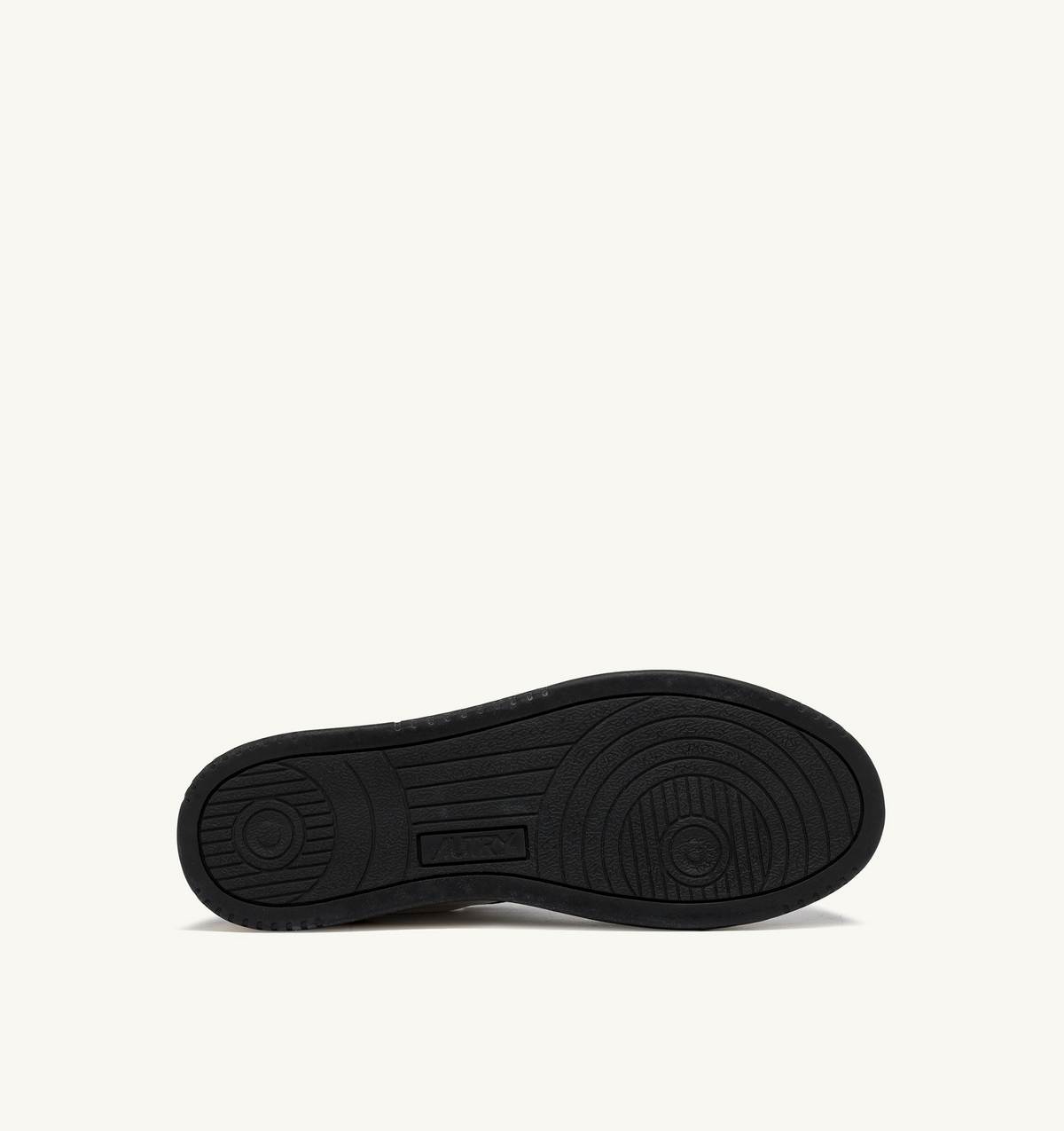 Autry Medalist Low Sneakers In White And Black Leather With Lettering