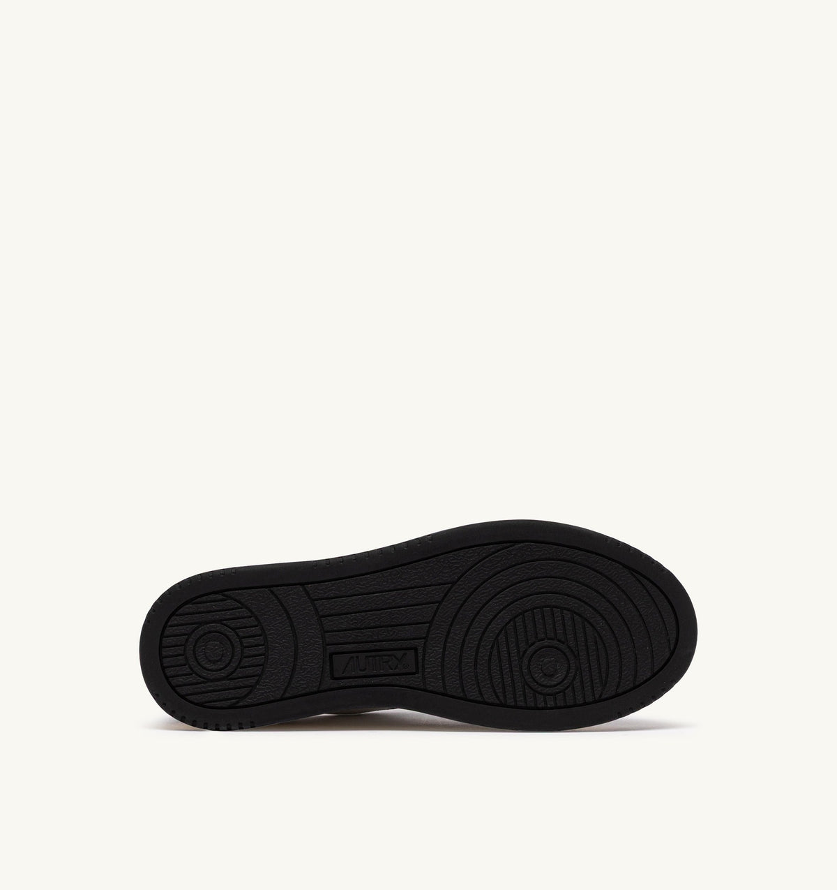 Autry Medalist Low Bicolor Sneakers in White and Black Leather